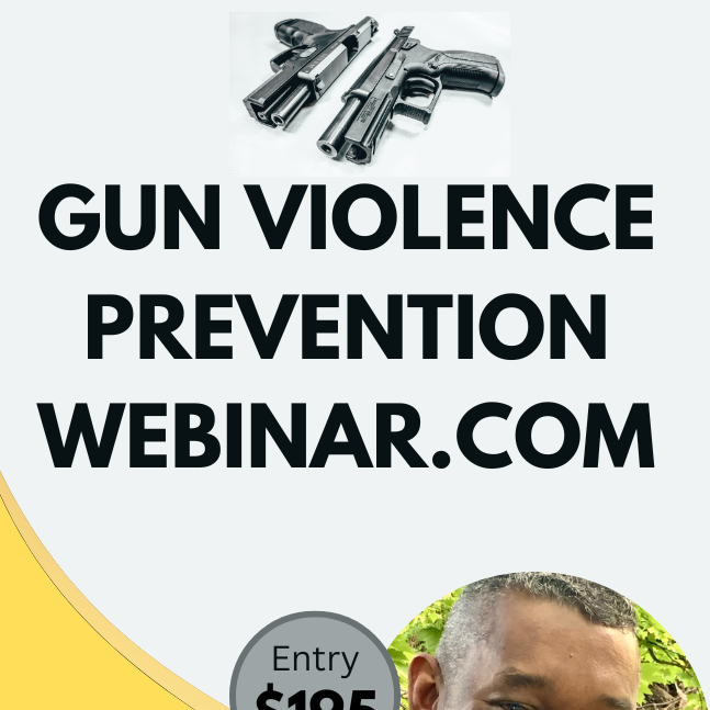 Gun Violence Prevention Webinar - logo